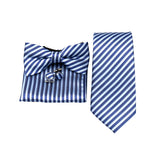 Riolio  Business Men Tie Set With Bowtie Pocket Square Cufflinks Necktie Suit Set Paisley Dot Floral Style New Fashion Classic Bow Tie