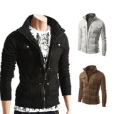 Riolio Hoodie Fleece Cardigan Hooded Coat Men's Hoodies Sweatshirts Pullover For Male Hoody Sweatshirt