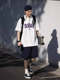 Riolio  Casual Men Summer Thin Loose Work Clothes Outdoor Quick-drying Beach Five-point Pants