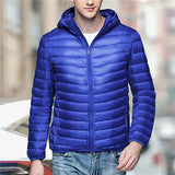 Riolio Men Autumn Winter Fashion Short Puffer Jackets New Arrival Ultralight Down Coat Portable Packable Down Jacket