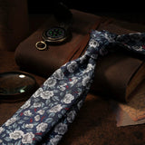 Riolio  New Year Horse Neckties Adult Animal Flower Red Neck Ties Luxury Casual Polyester 8cm Tie Wedding Suit Accessories