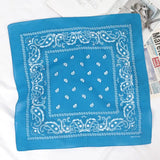 Riolio  Headbands Fashion Bohemian Cotton Print Bandana Hair Bands Hip Hop Man Women Outdoor Unisex Wrist Wraps Face Mask Handkerchief