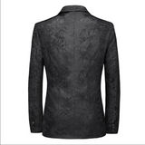 Riolio WELL DRESSED MEN 2024 New Men Business Social Suit Jacket Summer Men's Single breasted Thin Dress Male Jacquard Blazers Coats