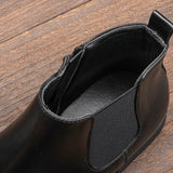 Riolio Size 7~13 Men Chelsea Boots Italian Style Ankle Boots soft leather Men Boots