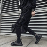 Riolio  Male Trousers Black Slim Autumn Men's Cargo Pants Luxury Luxury Fashion Y2k Cotton Nylon Designer Street Loose Big Size Emo
