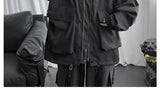 Riolio Fall Winter Thickened Work Jacket Korean Style Trendy Hooded Jacket Men 2025 New Versatile Loose Fashion Top Aesthetic Urban