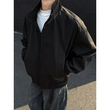 Riolio New Spring Autumn Men's Bomber Jackets solid Casual Male Outwear Windbreaker Jacket Mens Zipper Baseball Uniform Coats Clothing