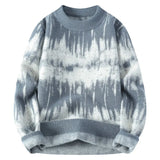 Riolio FALL OUTFIT MEN Men's Trendy Color Blocked Sweater American Men Classic Autumn Knitted Pullover Fashionable Slim Fit Harajuku Retro Multi-color