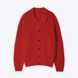 Riolio  New Korean Luxury Men Cardigan Trendy Textured Long Sleeve Buttoned Korean Leisure Sweater Coats Premium Quality Knitwear M-3XL