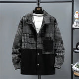 Riolio Color Block Patchwork Denim Jacket Men 11XL 10XL Plus Size Jean Jackets Vintage Coat Male Big Size Outerwear