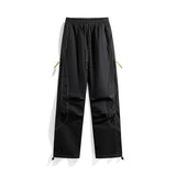 Riolio  Fashionable Loose Sports Casual Pants Soft Comfortable for Daily Casual Wear High Elasticity Lightweight Breathable Sports Pants