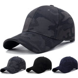 Riolio Unisex Simple Camouflage Baseball Caps Spring and Autumn Outdoor Adjustable Casual Hats Sunscreen Hat