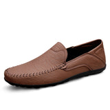 Riolio  Men's Casual Shoes Four Seasons Plus Size 47 Soft Sole Comfort Outdoor Fashion Youth Business Shoes Driving Shoe