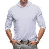 Riolio  Spring Autumn Fashion Hoodies Long Sleeve Solid Blocking Polo Shirts Men's Clothing Korean Button Loose Casual All-match Tops