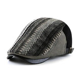 Riolio Adjustable Newsboy Hats for Men Flat Cap Male Irish Cabbie Gatsby Tweed Ivy Berets