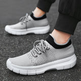 Riolio  Feizhi Mesh Men's Casual Socks Shoes Made of Elastic Fabric Spring Summer Color-matched Fashionable Large-sized Sports Shoes
