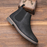 Riolio 40-46 Men Boots Brand Comfortable Fashion Chelsea Boots