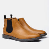 Riolio 40-46 Chelsea Boots Men Brand Comfortable Fashion Chelsea Boots