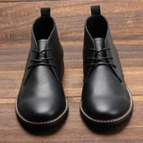 Riolio  Boots Men Comfortable Brand Fashion Ankle Boots