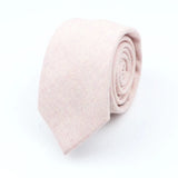 Riolio  Winter Men's 7cm Woven Daily Tie Casual Classic Solid Color Thick Necktie Business Offical Wedding Party Accessories Gifts