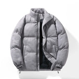 Riolio Male Cotton Clothing High Quality Winter Thickened Warm Cotton Jacket for Men Outdoor Fashion Hooded Men Parkas Casual Windproof