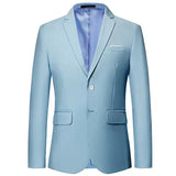Riolio Mens Stylish Colorful Slim Fit Casual Blazer Jacket Green Purple Black Yellow Wedding Prom Formal Suit Coats For Men
