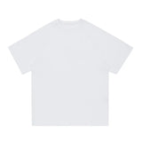 Riolio Men Loose Fit T-Shirt Round Neck Classic Casual Summer Cotton Tee Minimalist Basic Undershirt  Fashion Comfort Breathable Top