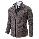 Riolio New fashion men's knitted sweater cardigan Joker comfortable warm casual coat