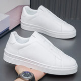 Riolio  New Korean style fashionable men's board shoes trendy white shoes youth student casual sports shoes