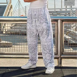 Riolio  New American Thin Summer Loose Fast-drying Running Casual Retro Pants