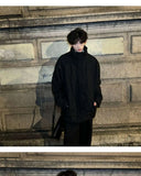 Riolio Winter high street Korean style men and women trendy design thick jacket for couples loose fitting Harajuku retro casual top y2k