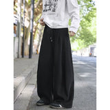 Riolio  Men's Casual Wide-Leg Sweatpants Long Outdoor Sport Trousers Comfortable Loose Fit Men's Pants