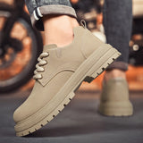 High Quality Men Casual Business Tooling Shoes Comfy Thick Bottom Italian Male Shoes Antiskid Outdoor Oxford Shoes