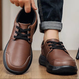 Riolio  Men's  Shoes with Multi-color Soles and Shallow Toe Slip-on Style for Spring and Autumn High-quality Casual Shoes