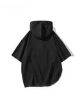 Riolio Ice Silk Men's irt ort Sve Thin American Outdoor Mountain Qui Dry Hooded Workwear Jaet f Zipper Breathable...