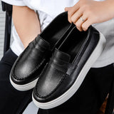Riolio  New breathable men's single shoes British style loafers fashionable casual shoes