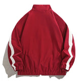 Riolio  Spring Autumn Men's Lightweight Bomber Jackets Fashion Men Reversible Zipper Coats Outdoor Men Stand Collar Windbreaker Jackets