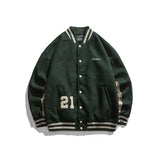 Riolio  Vintage Varsity Jacket Men Embroidered Bomber Jacket Women Youth Campus Spring Autumn Baseball Jackets Men Clothes
