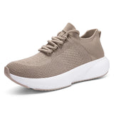 Riolio  Men's Sports Shoes Flyweave Mesh Upper Breathable Soft Slip-on Lightweight Rebounding Comfortable Casual Running Shoes