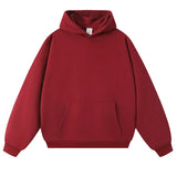 Riolio Winter Sweatshirts Men's New High-quality Hooded Autumn Sweatshirt Men's Outdoor Solid Color Simple Casual Trendy Loose Hoodies