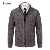 Riolio New fashion men's knitted sweater cardigan Joker comfortable warm casual coat