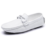 Riolio  British Style Loafers Handmade Casual Leather Footwear All-match Male Business Flats Outdoor Soft Slip on Shoes Travel Moccasins