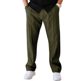 Riolio  Spring Summer Men Fashion Trousers Loose Casual Pants Breathable Sport Gym Trousers Oversized Joggers Straight Pants Man Clothes
