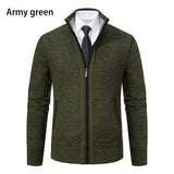 Riolio New fashion men's knitted sweater cardigan Joker comfortable warm casual coat