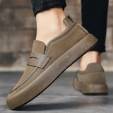 Riolio  New autumn breathable men's set of lazy shoes fashion youth casual single shoes men's shoes