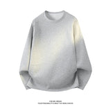 Riolio  Spring Long Sleeved T-shirt Men Fashion Gray Casual T-shirt Men Streetwear Korean Loose Black T Shirt Mens Top Large Size 5XL