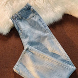 Riolio Spring Autumn Vintage Loose Casual Fashion Straight Jeans Hombre Hip Hop Harajuku Y2K Denim Pants Male Streetwear Trousers Men