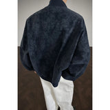 Riolio  Jacket Men Autumn New Arrival Short Loose Tie Dye Jacket Stand Collar Casual Streetwear Outerwear Bomber