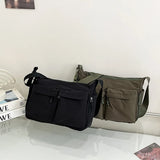 Riolio  Men's Bag, Winter Style, High-end Feel, Large Capacity, Casual, Versatile, Messenger Bag, Workwear Style, Shoulder Bag, for Men