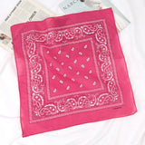 Riolio  Headbands Fashion Bohemian Cotton Print Bandana Hair Bands Hip Hop Man Women Outdoor Unisex Wrist Wraps Face Mask Handkerchief